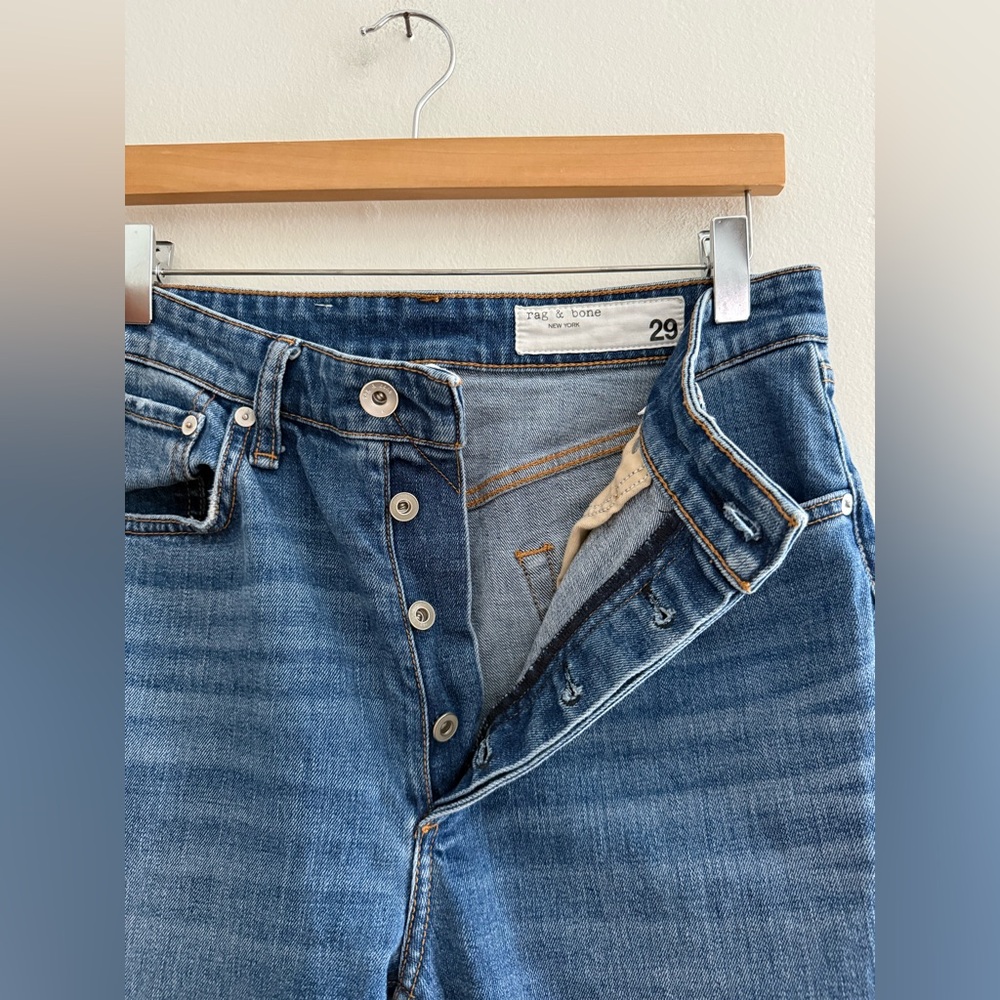 Rag & Bone Nina High Waist Ankle Cigarette Jeans, Size 29 - Picture 13 of 16